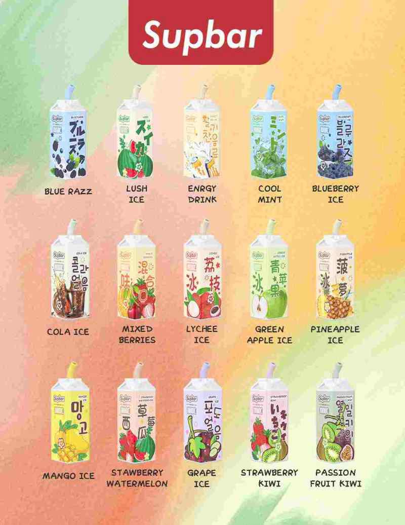 Supbar JUICE BOX 10000 TASTE Supbar JUICE BOX 10000 TASTE