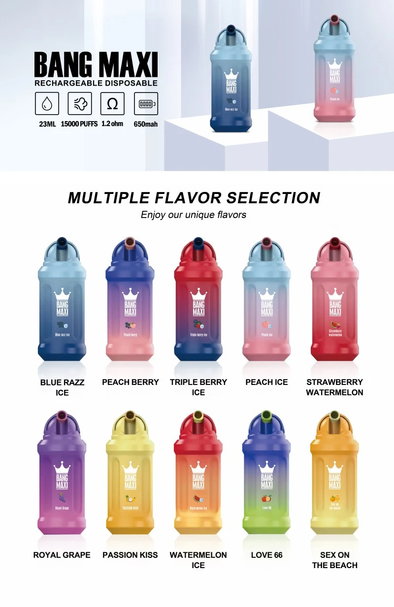 BANG MAXI 15000PUFFS VAPES