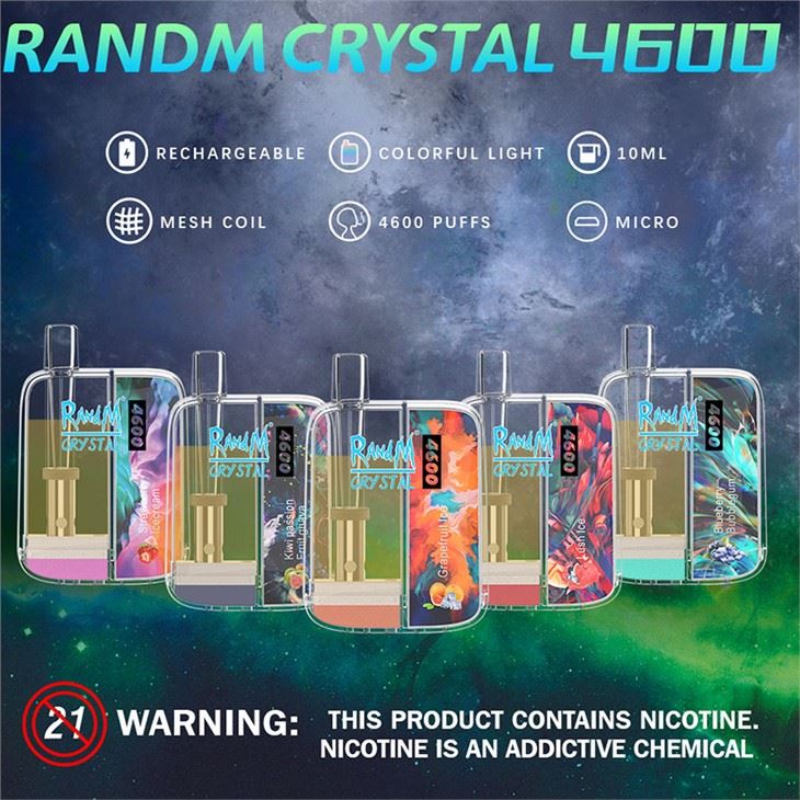 Одноразова електронна сигарета Randm Crystal 4600