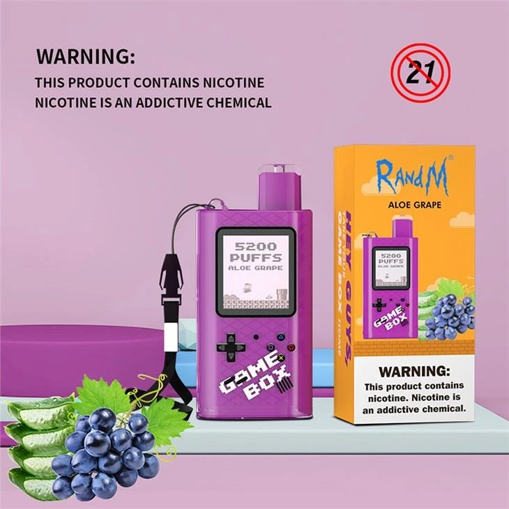 Одноразовий вейп Randm Game Box 5200 Puff