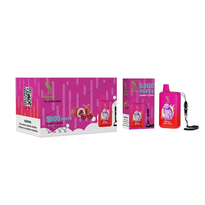 Одноразовий вейп Supbliss Glitter 5800