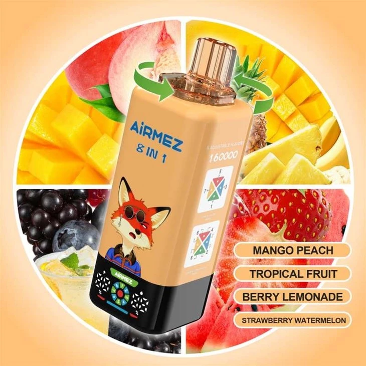 Airmez Fox 160K Puffs 8 IN 1 high quality