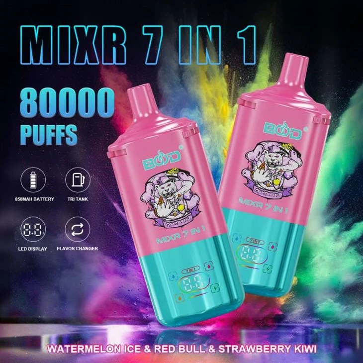 Bood Mixr 7 в 1 80000 сім ароматів