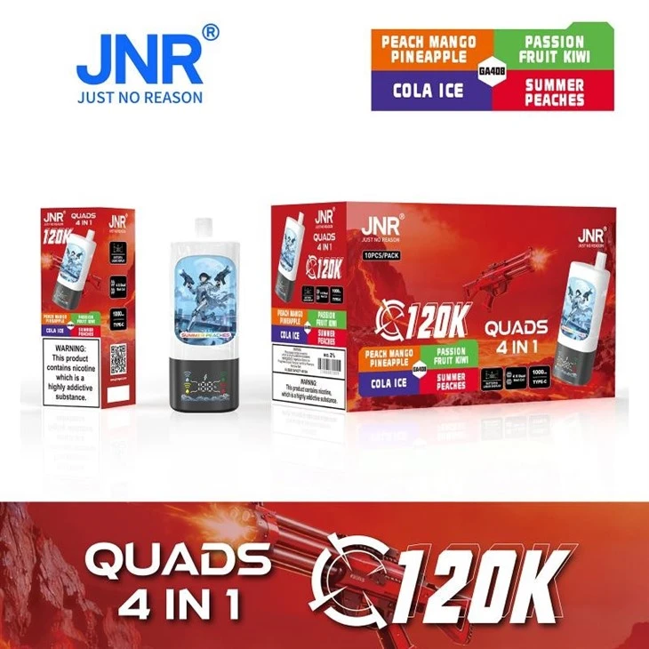GA408 Tropical Refreshing Flavor Series_JNR QUADS 4IN1 120000