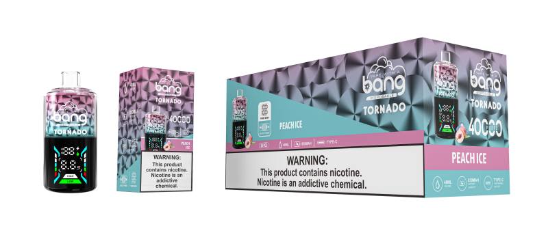 PEACH ICE Bang TORNADO 40000