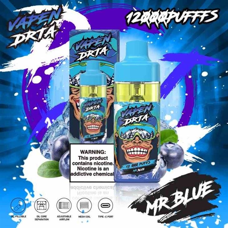Mr Blue_VAPNE DRTA 12000 30