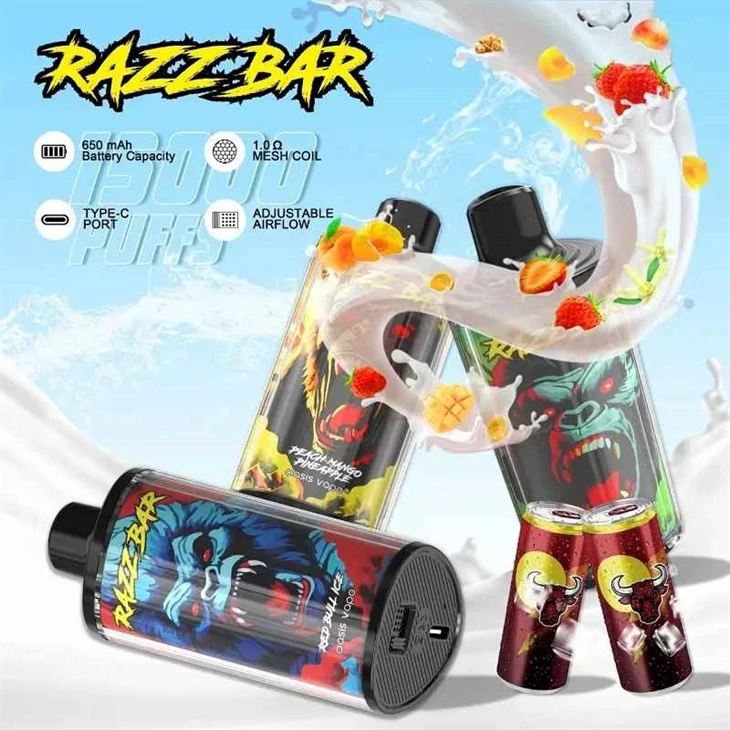 Одноразовий вейп RAZZ BAR 15000 Puffs
