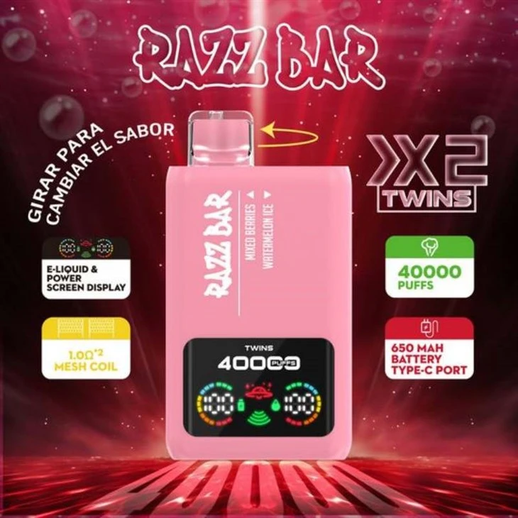 RAZZ BAR 40K Подвійний смак