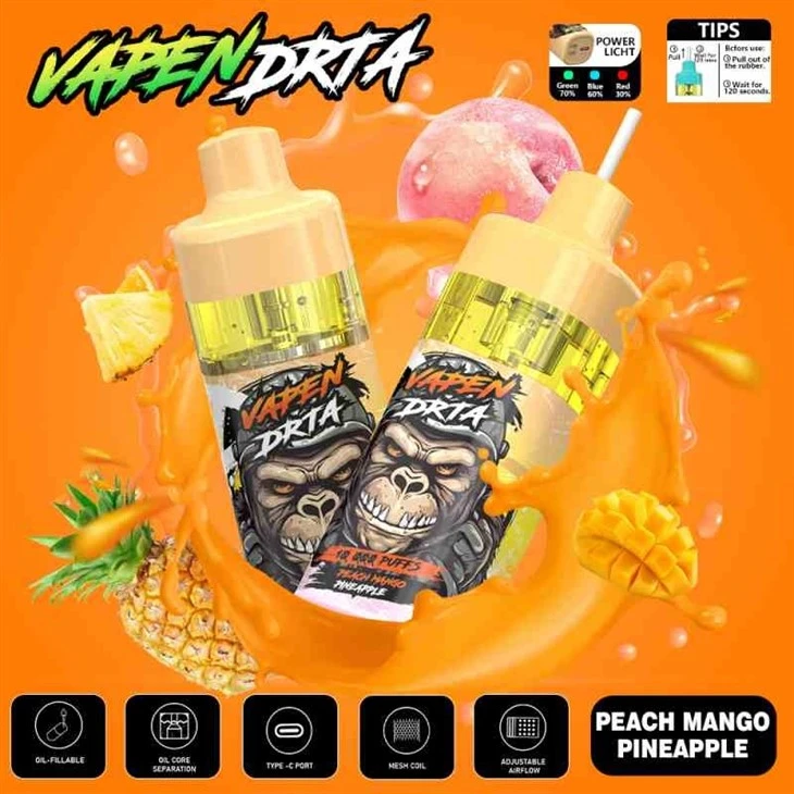 Peach Mango Pineapple_VAPNE DRTA 12000