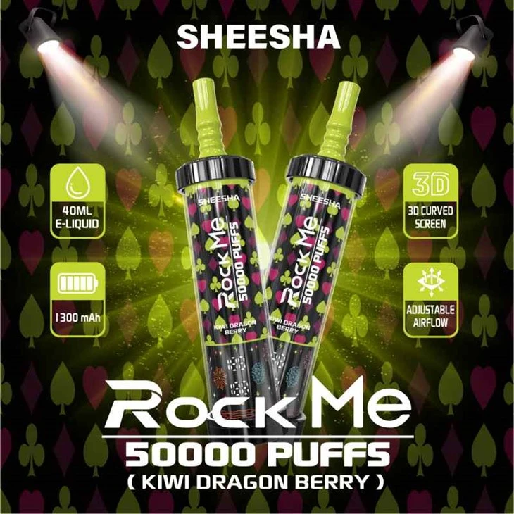 Rockme sheesha 50000 puffs dtl vape