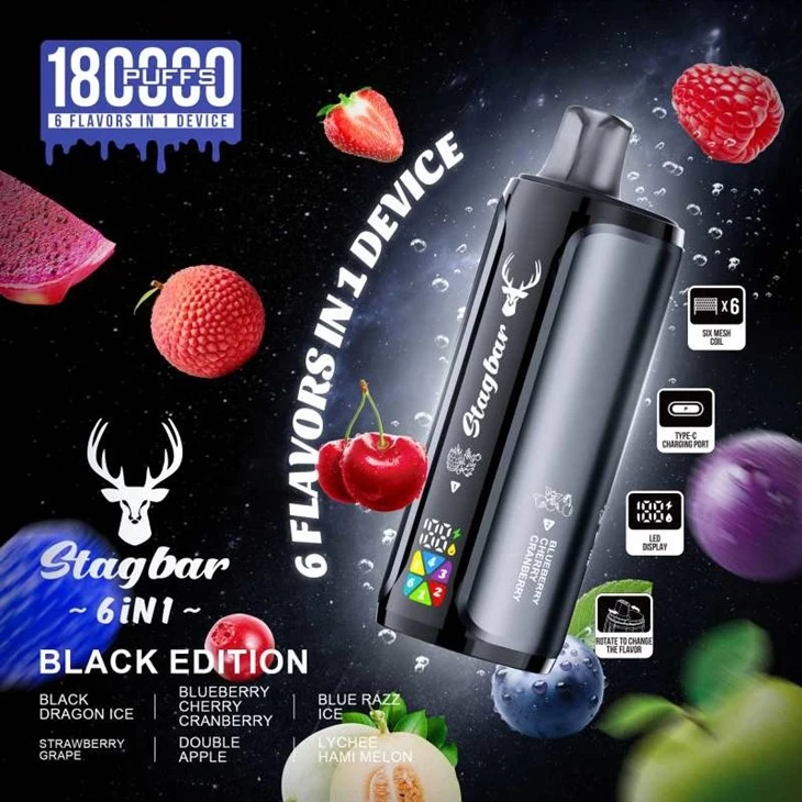 Stag bar 6in1 180000 Puffs 11