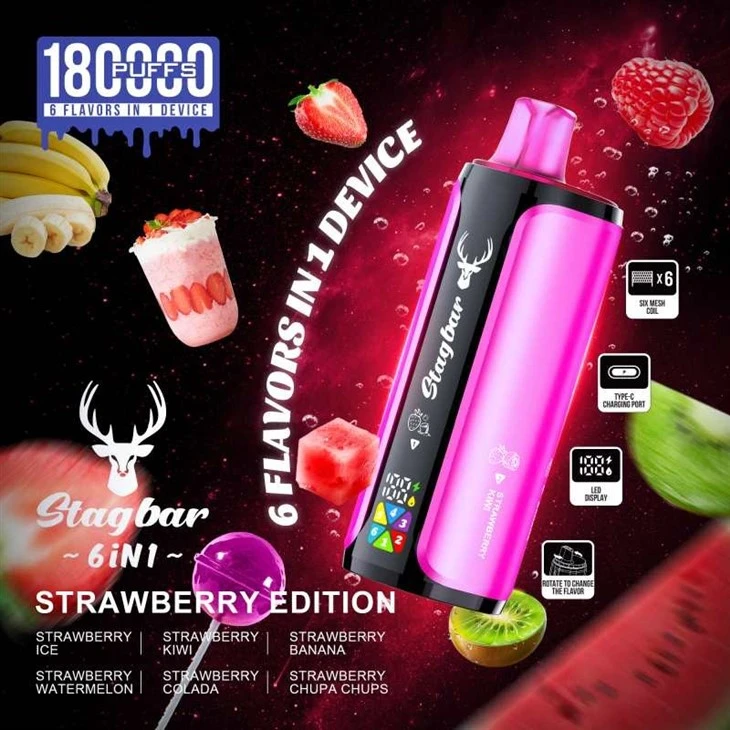 Stag bar 6in1 180000 Puffs 2