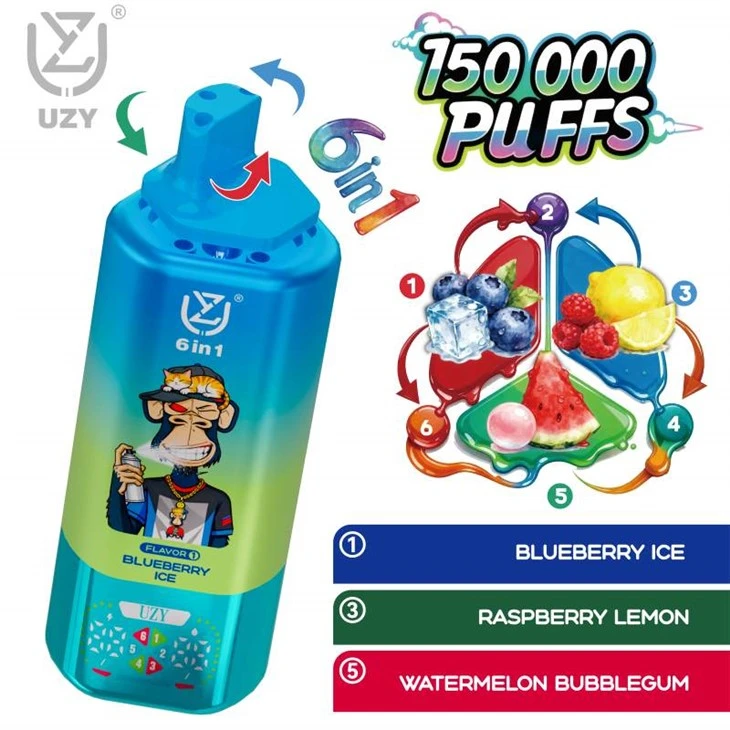UZY 6 у 1 150000 Puffs Vape