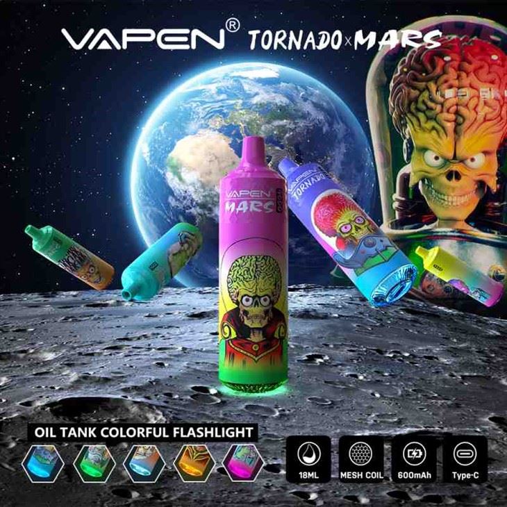 Одноразовий вейп VAPEN TORNADO MARS 9000