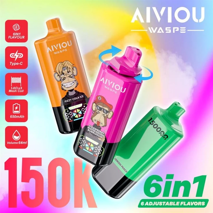 WASPE Aiviou 6 у 1 150K Puffs