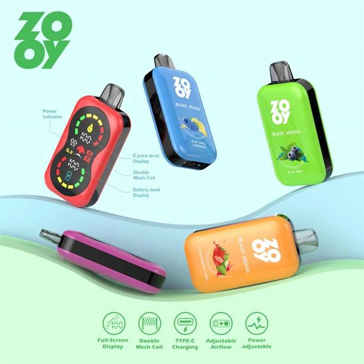 ZOOY VAPE BLAZE 25000 затяжок